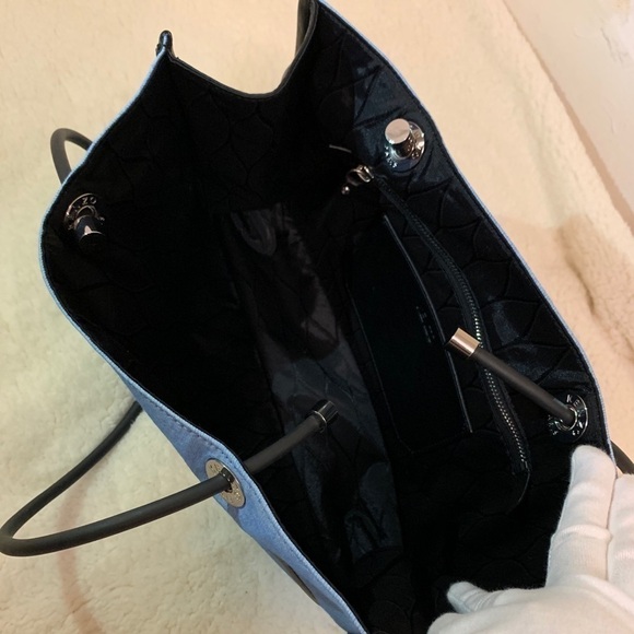 Kenzo Blue and Black Shoulder Bag - Picture 4 of 16